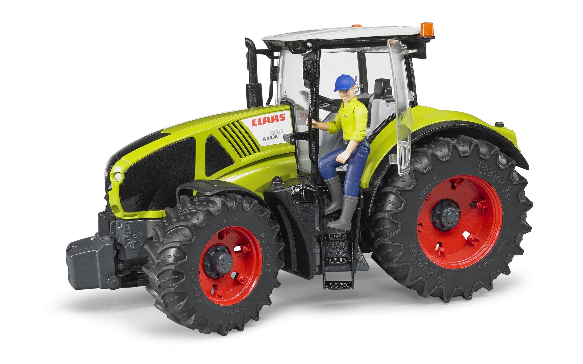 Трактор Bruder Claas Axion 950 c погрузчиком  