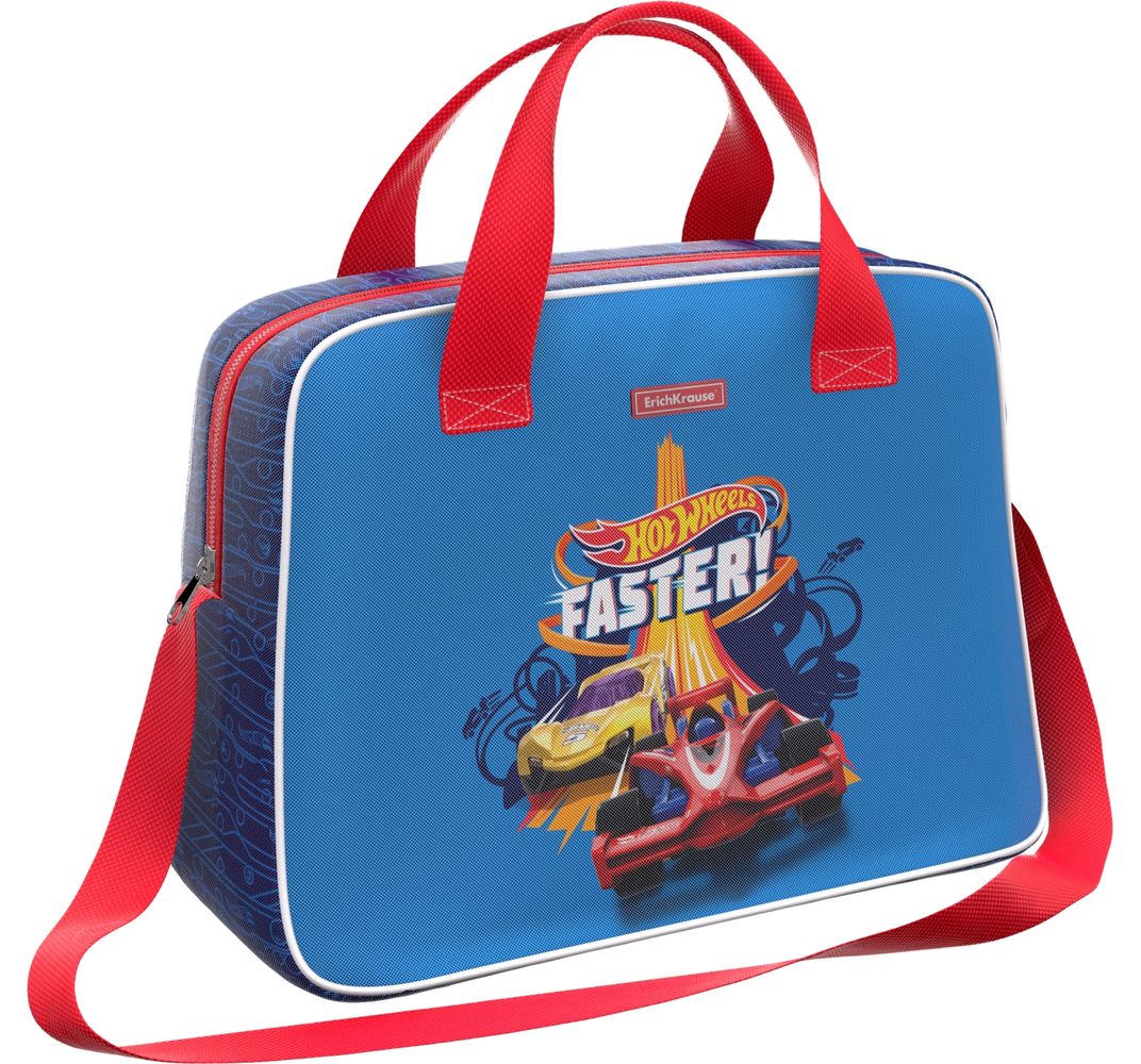 

Сумка для спорта и путешествий Erich Krause 21 L. Hot Wheels. Faster
