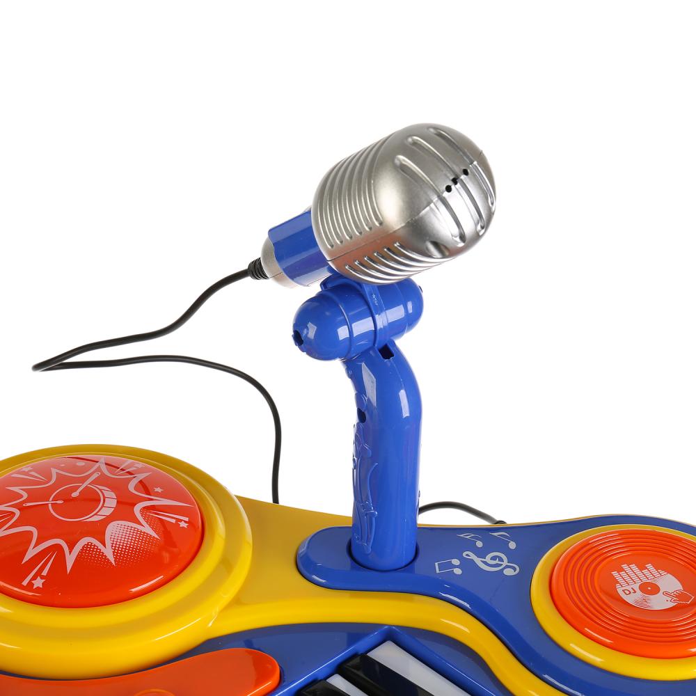 Электропианино 3 в 1, 50 стихов и звуков, 33 клавиши, стихи М. Дружининой, свет  