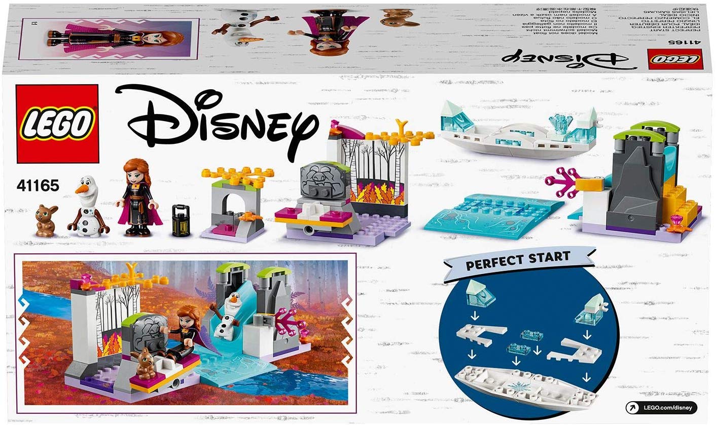 Lego Disney Princess. Конструктор Лего Принцессы Дисней - Экспедиция Анны на каноэ  