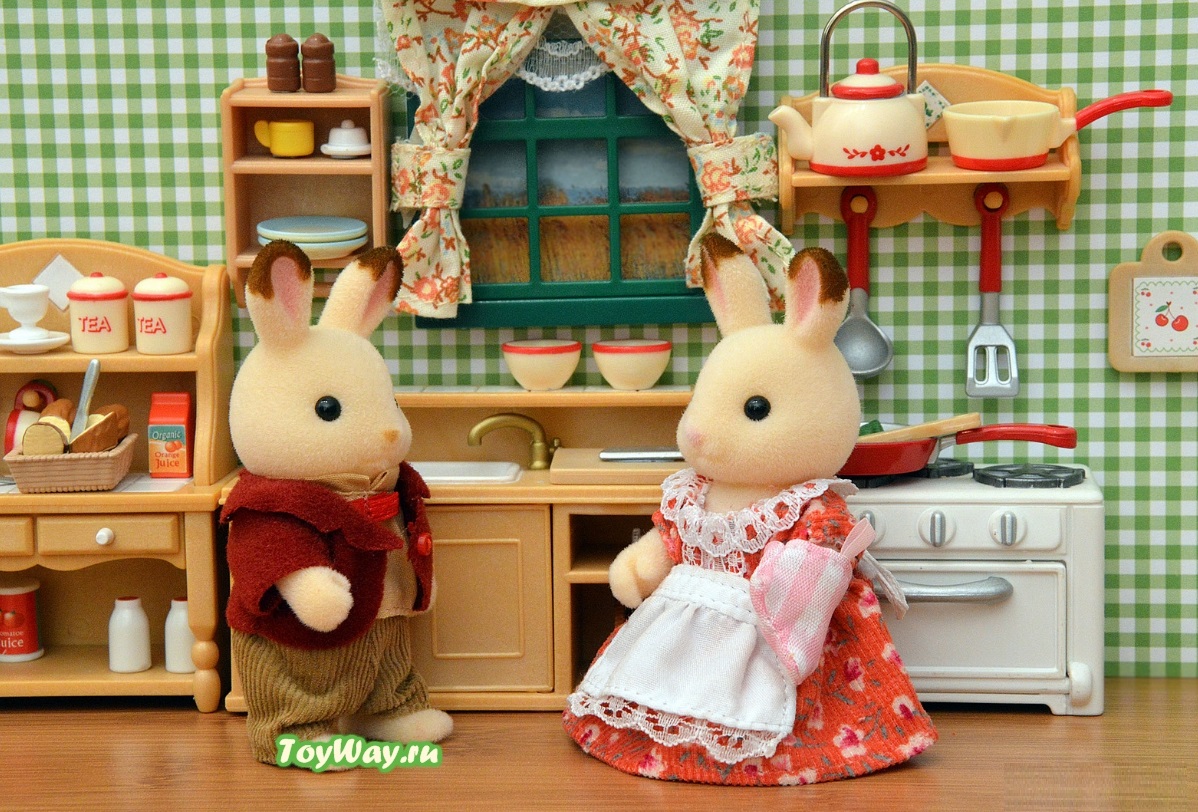 Sylvanian Families - Кухня в коттедже  