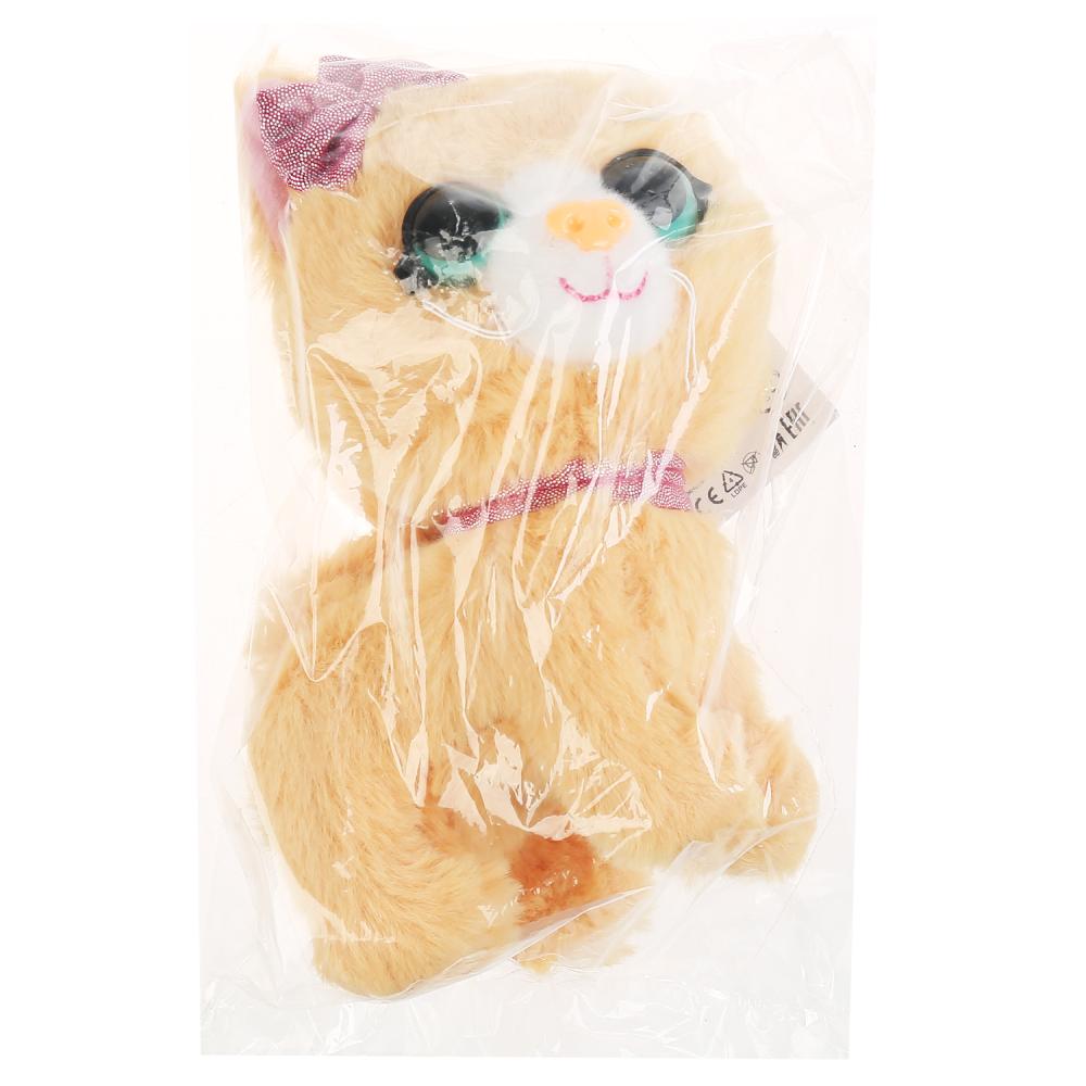 Игрушка мягкая - Кошка Апельсинка, 16 см  