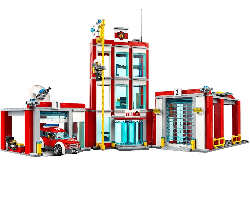 Lego City. Пожарная часть  