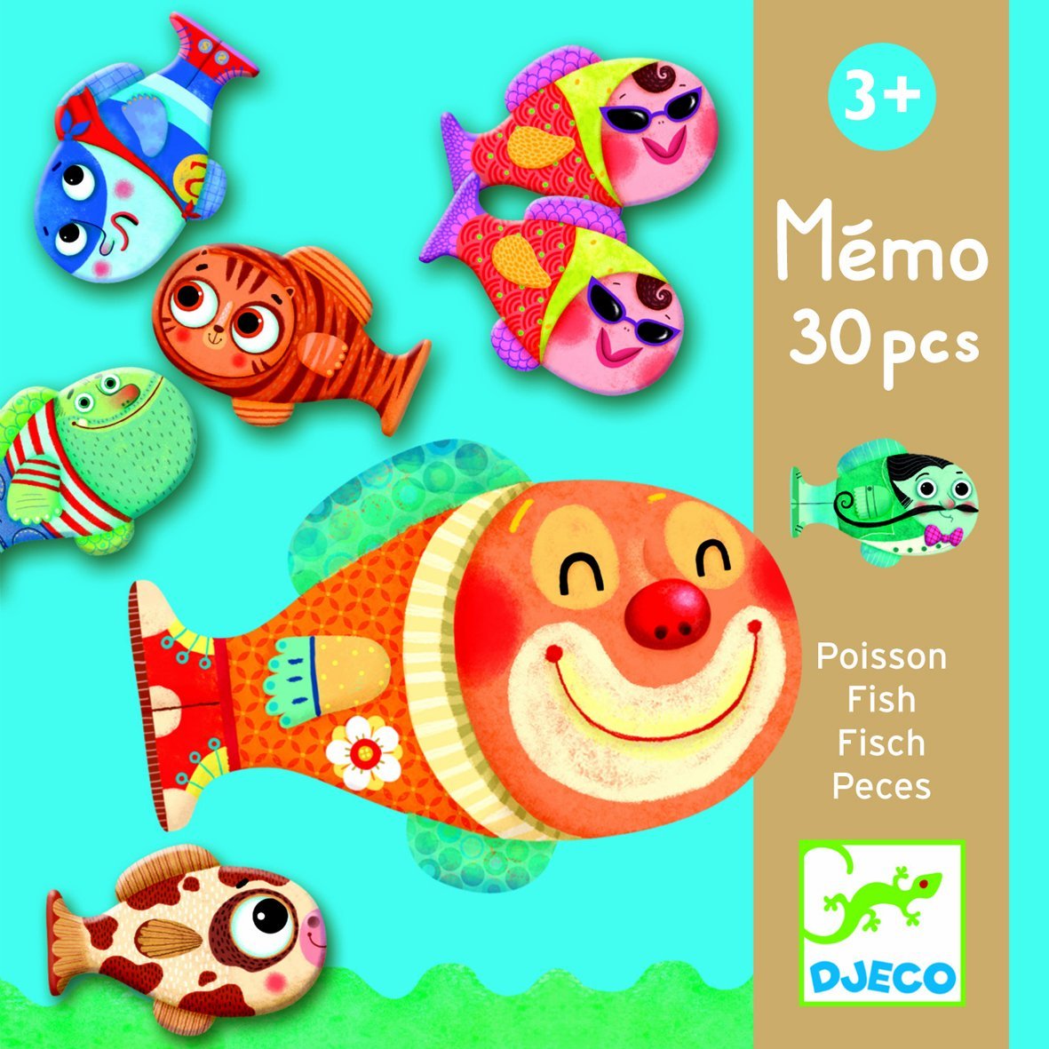 

Игра настольная – мемо Рыбки