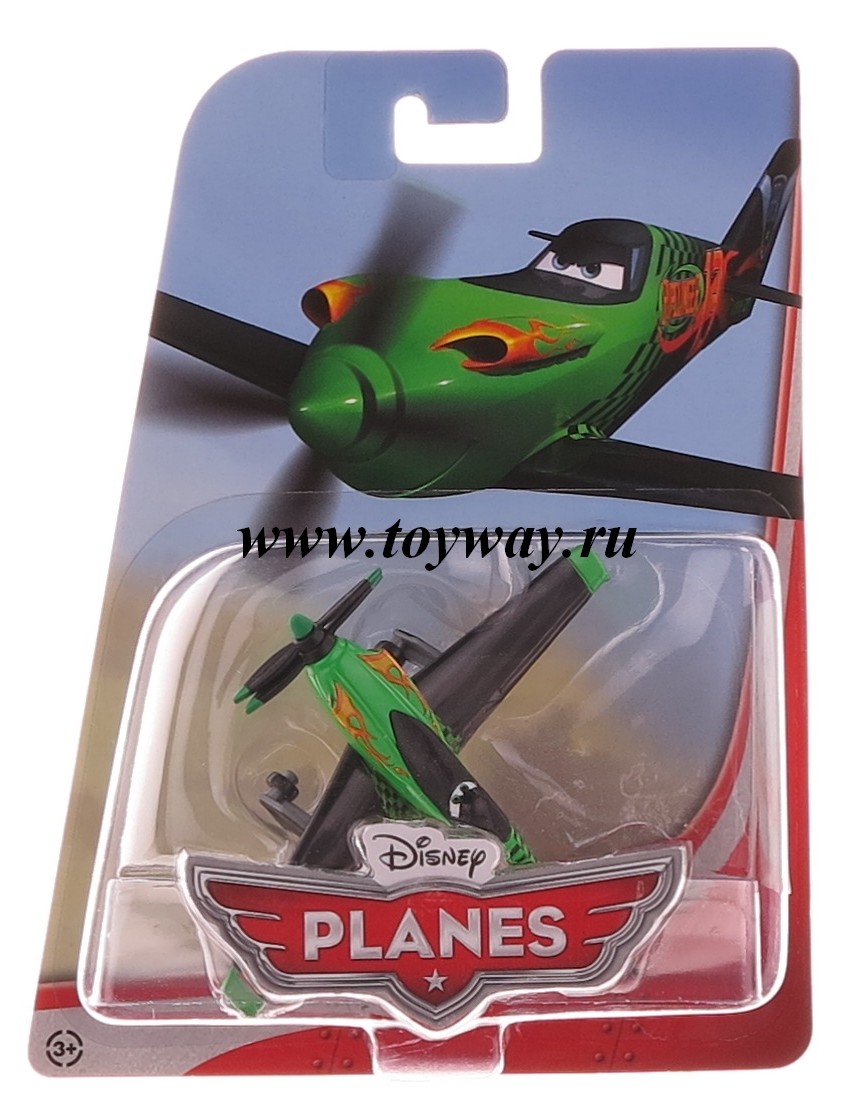 Planes Disney. Коллекционная модель самолета Рипслингер, металл  