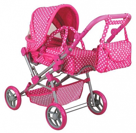 

Коляска для кукол - трансформер Buggy Boom Infinia, классическая, цвет – А2