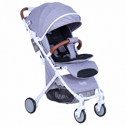 

Прогулочная коляска Nuovita Giro Lux, Серый, Белый