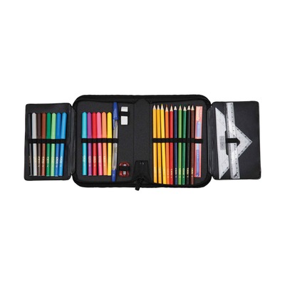 Пенал - Spider, с наполнением, 31 предмет  