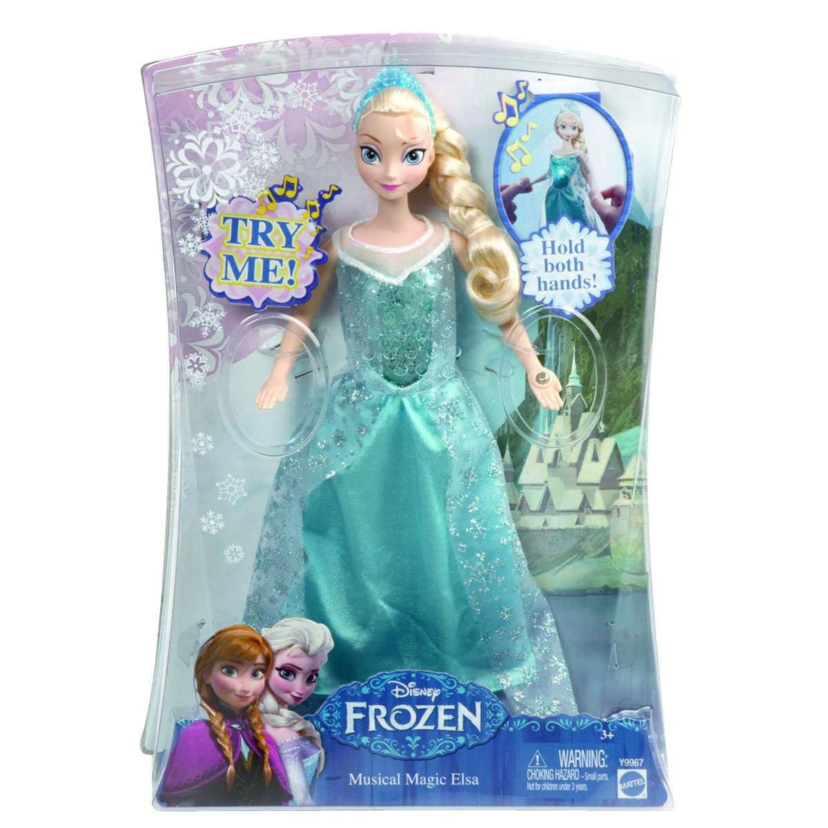 Кукла Эльза Холодное сердце, эффект света и звука, Disney Princess  