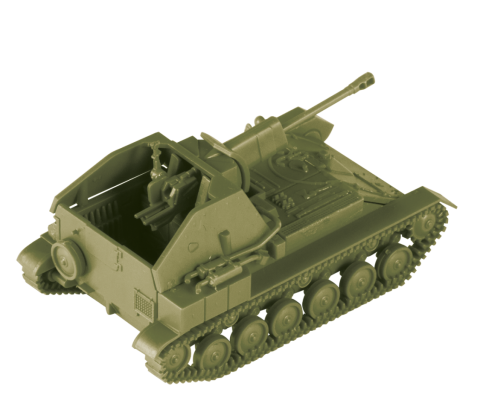 Модель сборная - Советская САУ СУ-76М  