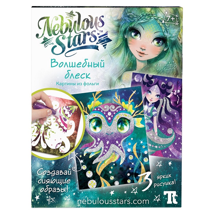 

Набор аппликаций из серии Nebulous Stars - Волшебный блеск