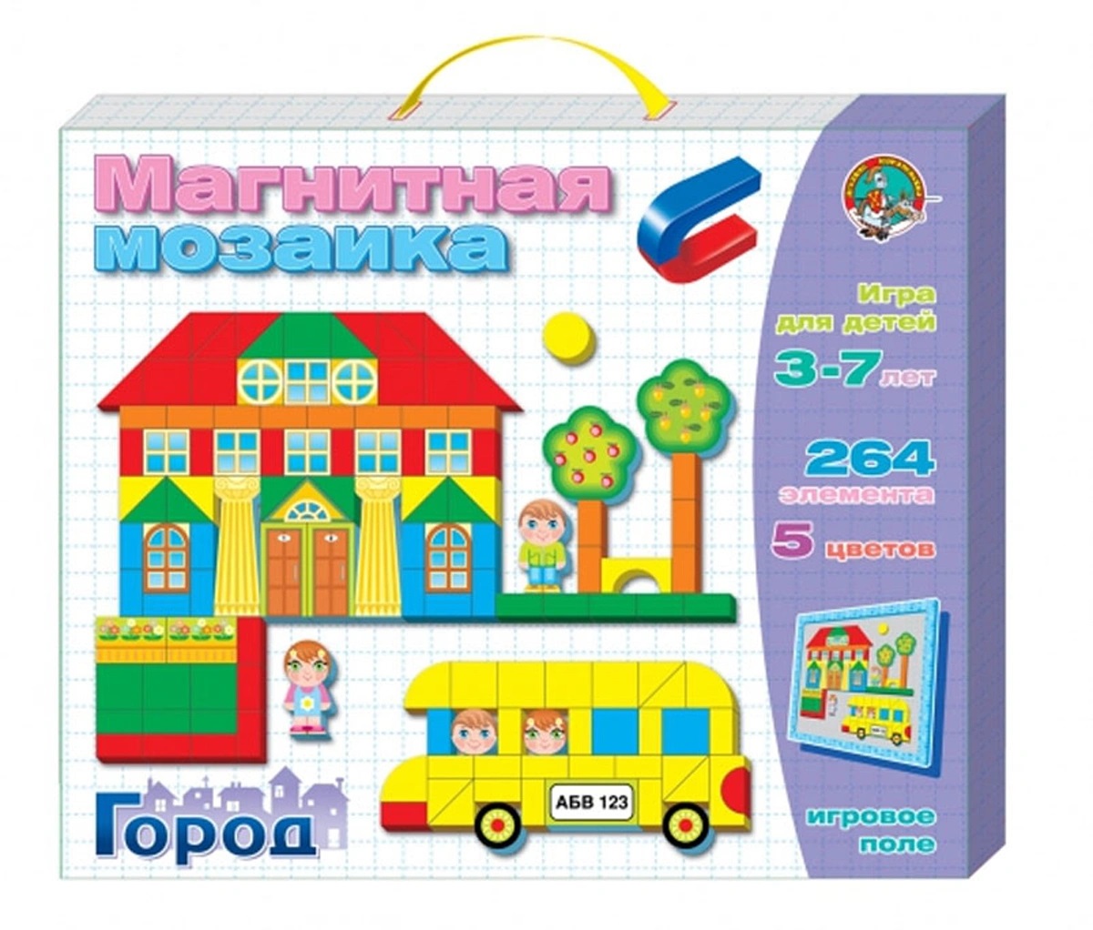 

Магнитная мозаика Город