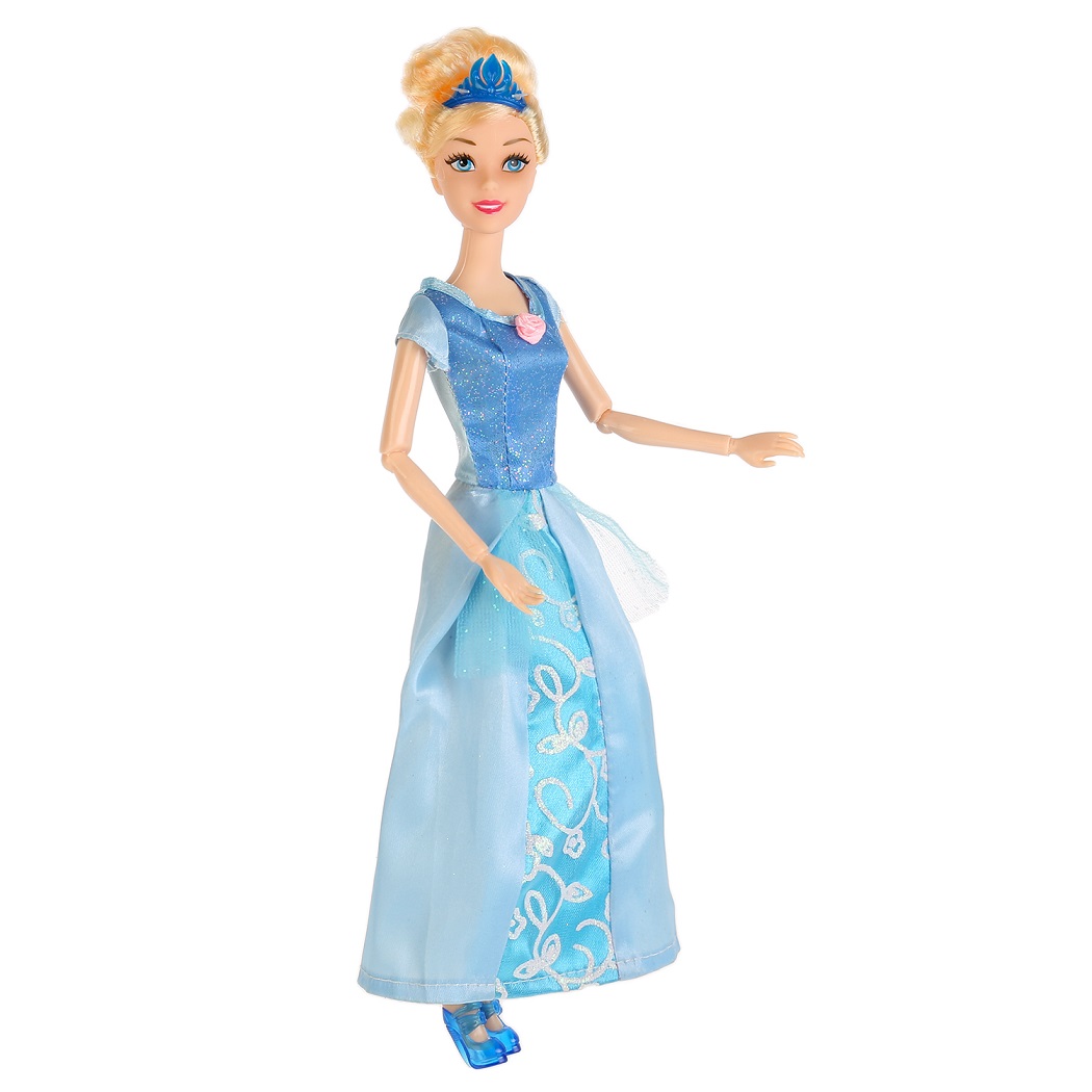 Кукла София принцесса в голубом платье 29 см., с аксессуарами  