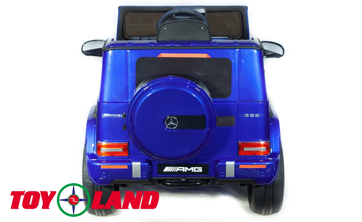 Электромобиль Mercedes-Benz G63 AMG синего цвета, ToyLand, bbh-0003 