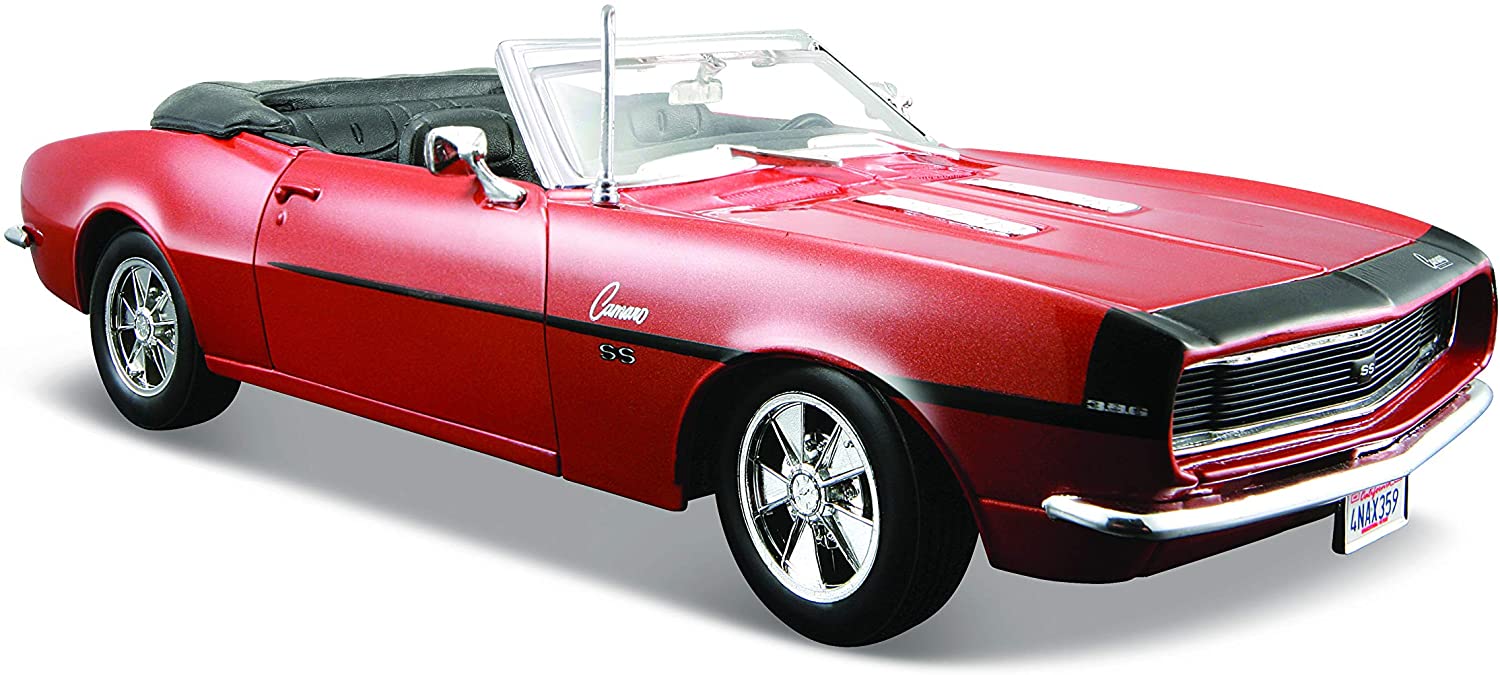 Модель машины - Chevrolet Camaro Cabrio 68, 1:24  