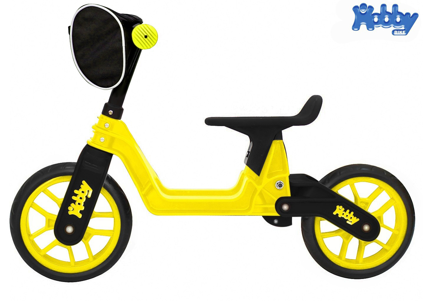 ОР503 Беговел Hobby bike Magestic, yellow black  