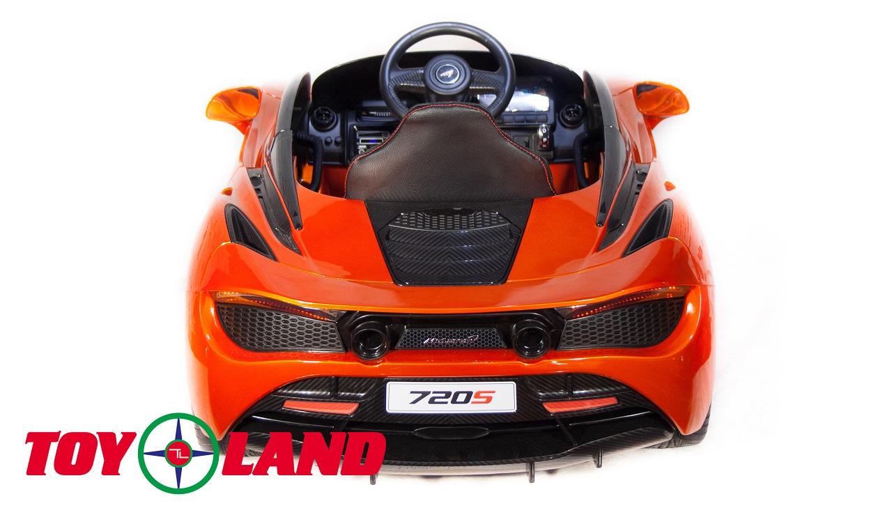 ToyLand Электромобиль Mclaren DKM720S оранжевого цвета 