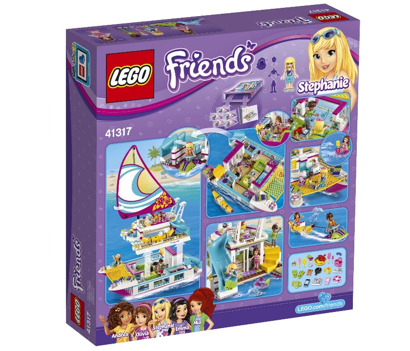 Конструктор Lego Friends. Катамаран Саншайн  