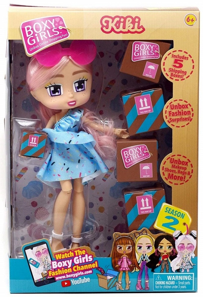 Кукла Boxy Girls – Kiki, 20 см с аксессуарами в 4х коробочках  
