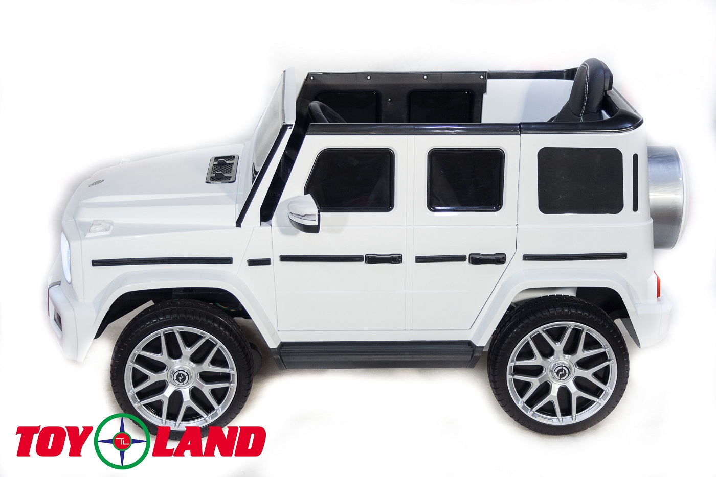 Электромобиль Джип Mercedes Benz G63 mini YEH1523, белый  