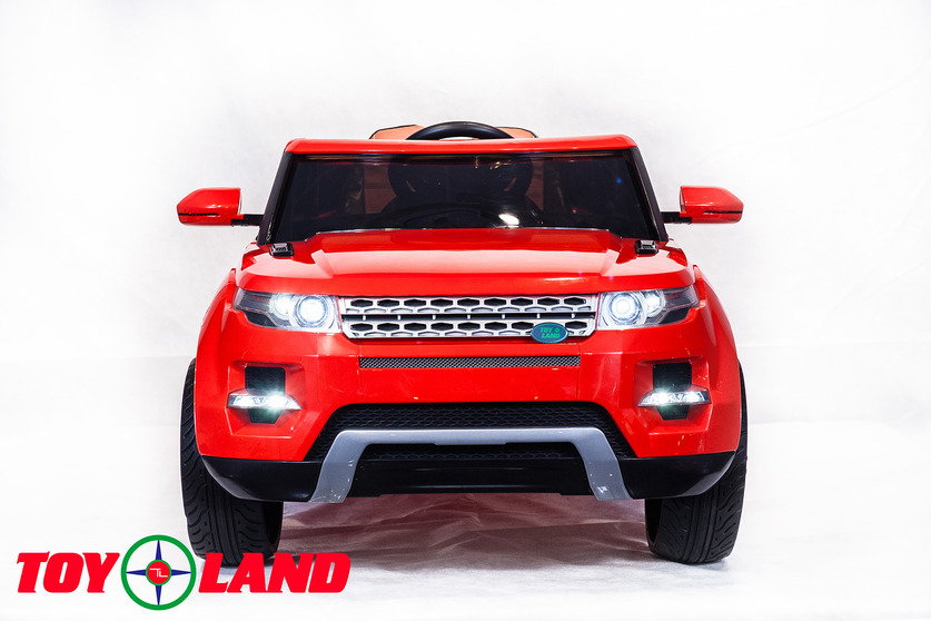 Электромобиль Range Rover красный  