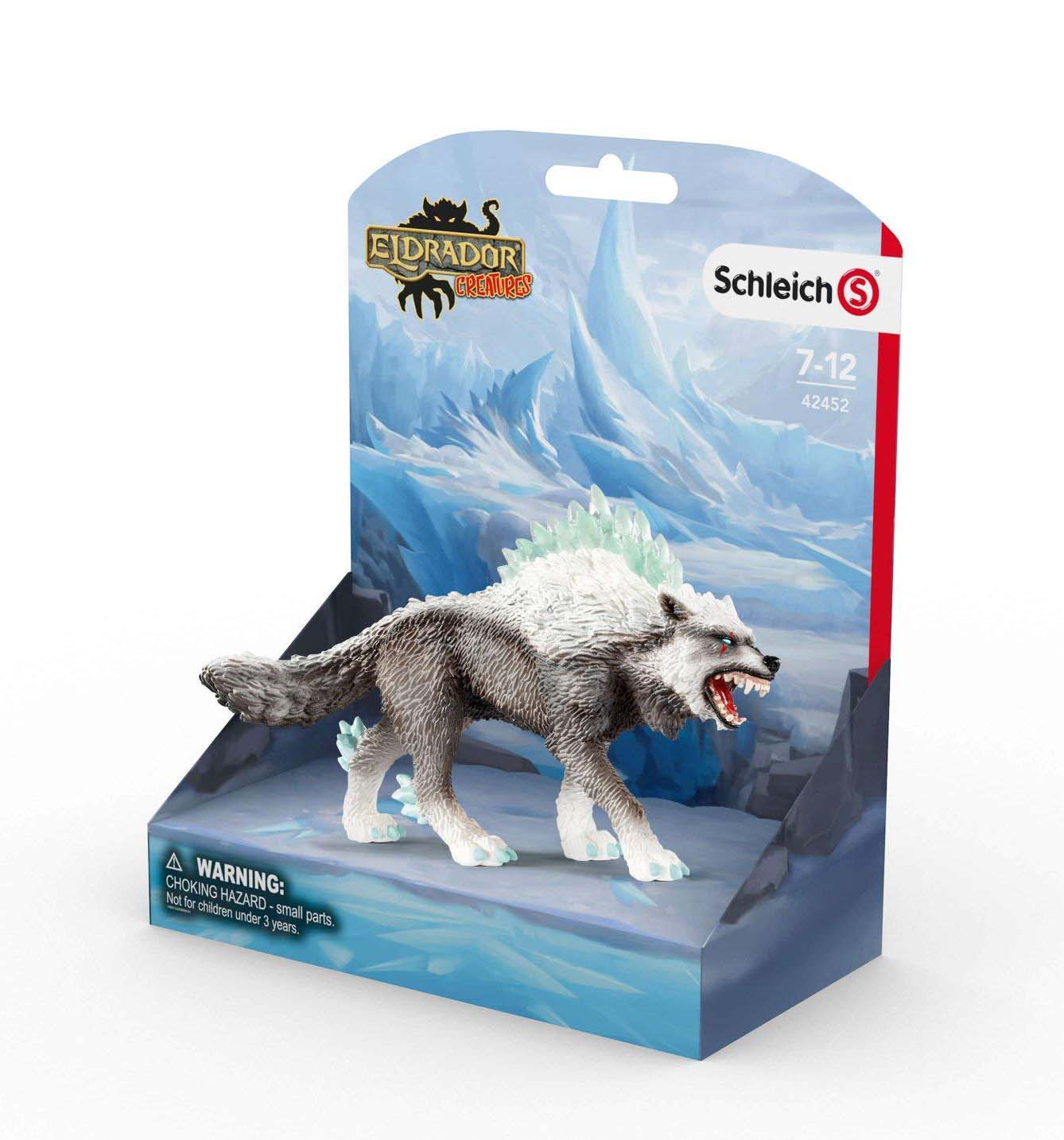 Фигурка Eldrador Schleich —  Снежный волк, 42452 