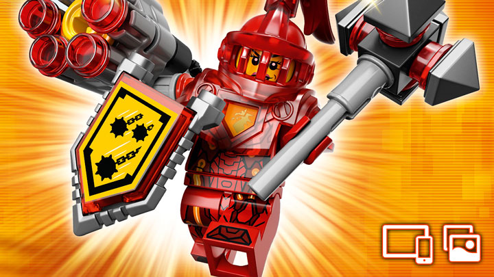 Lego Nexo Knights. Мэйси – Абсолютная сила  