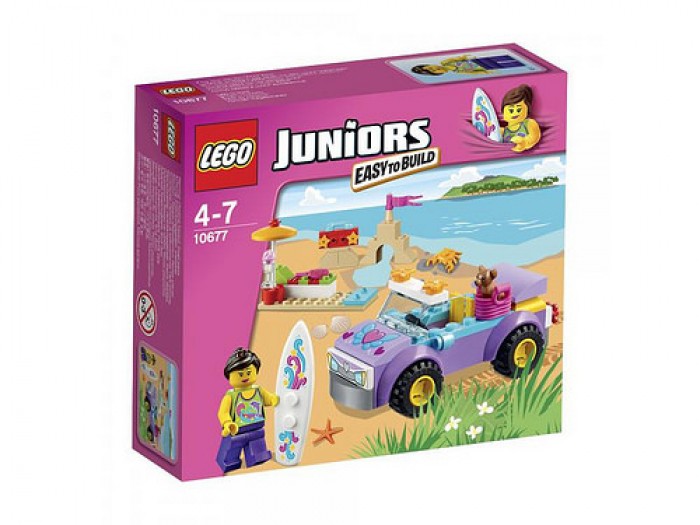 Lego Juniors. Лего Джуниорс. Поездка на пляж  