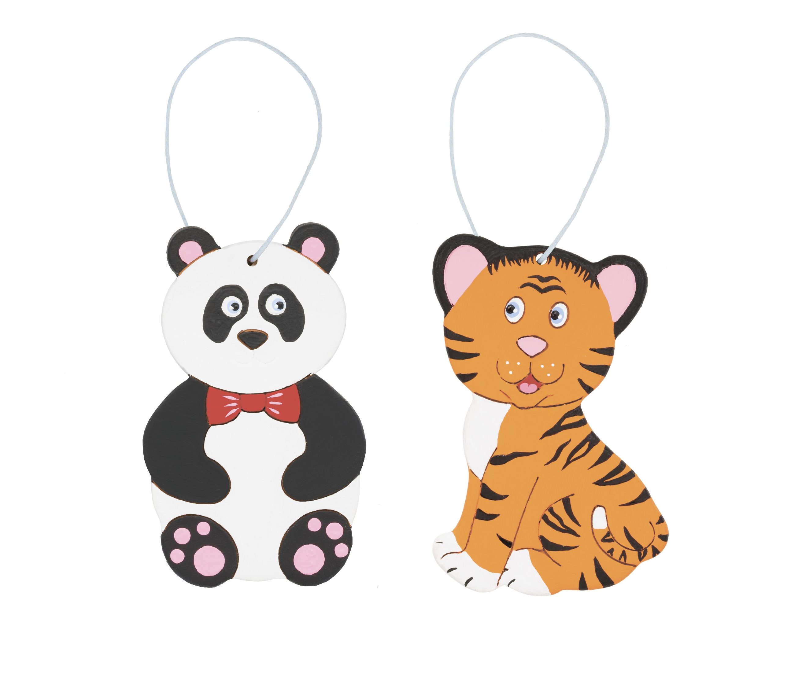 Набор для творчества - Чудесные животные Азии - Панда и тигр  