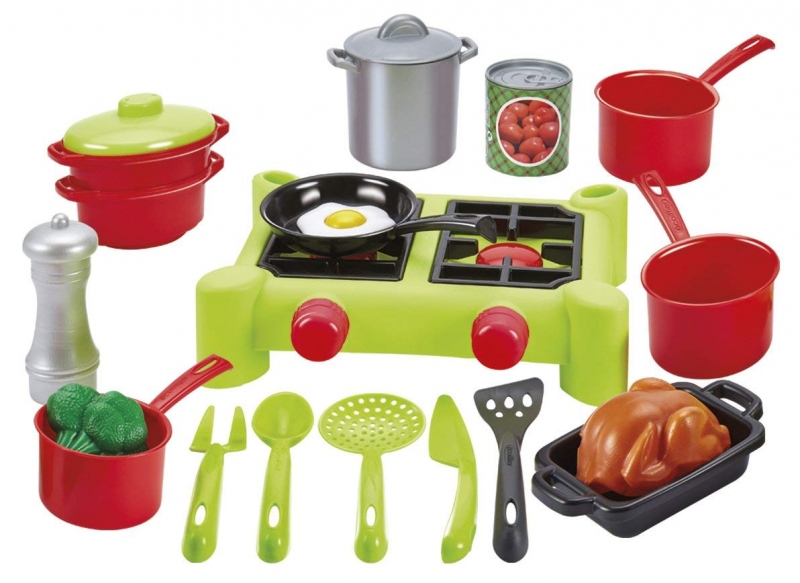

Игровой набор – Плита с продуктами Chef. 21 предмет