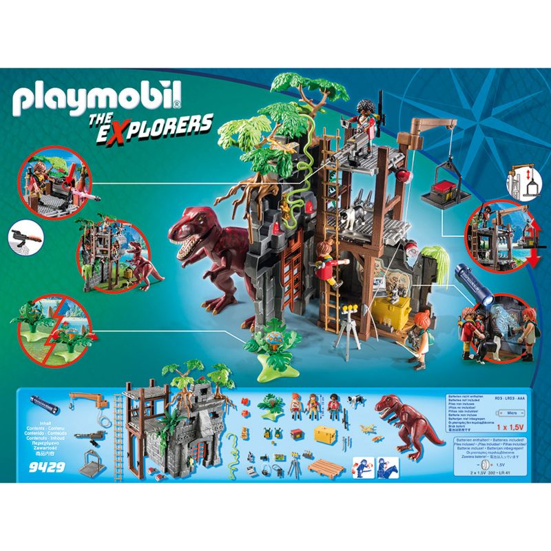 Игровой набор – Динозавры: Затерянный храм с Тираннозавром  