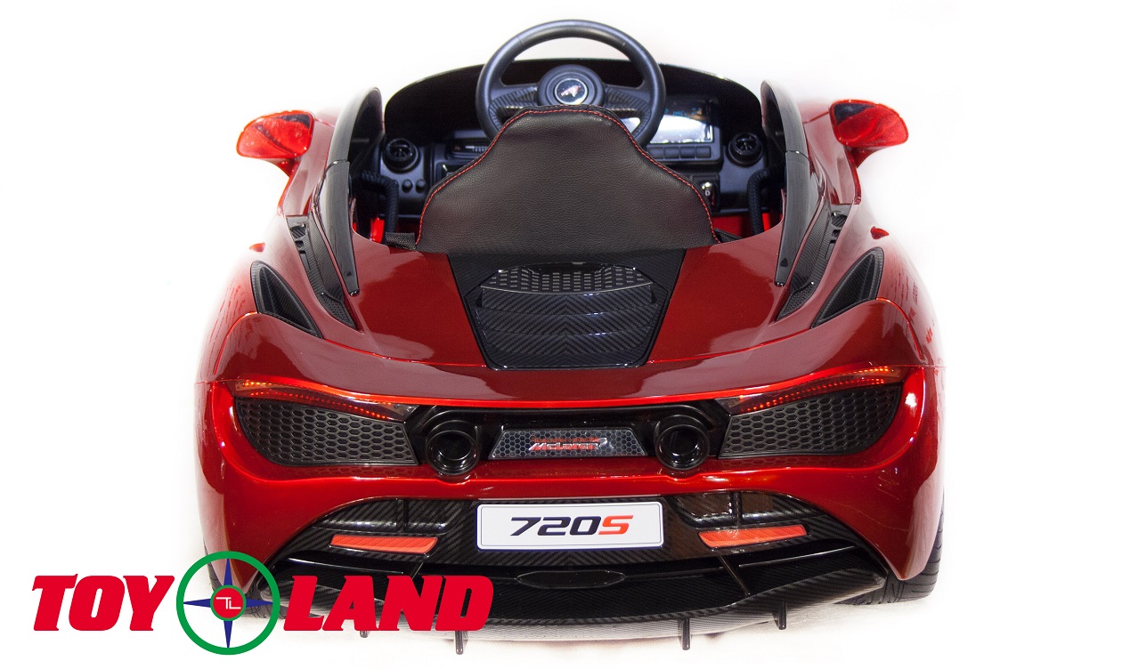 ToyLand Электромобиль Mclaren DKM720S красного цвета 