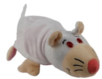 Плюшевая игрушка Вывернушка 2 в 1 – Символы года Свинья-Крыса, 16 см  