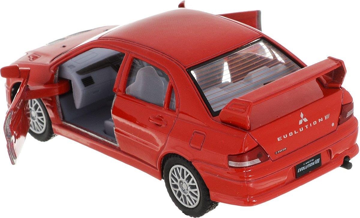 Автомобиль Mitsubishi Lancer Evolution VIII, масштаб 1:34-39  