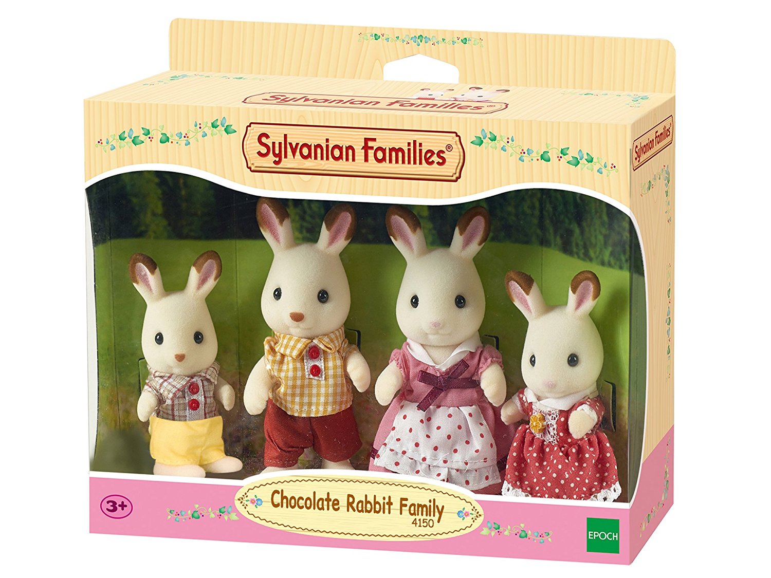 Sylvanian Families - Семья Шоколадных Кроликов  