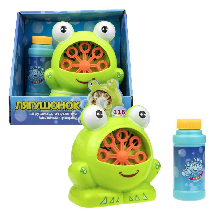 

Игрушка для пускания мыльных пузырей Мы-шарики! - Лягушка