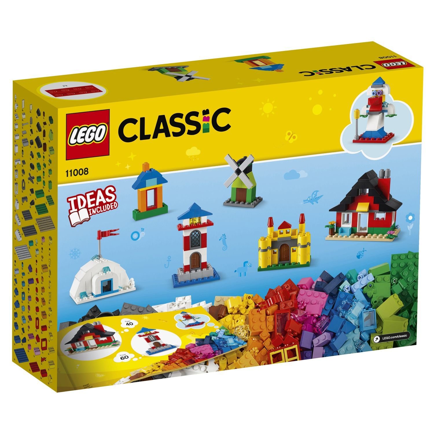 Конструктор Lego Classic Кубики и домики  