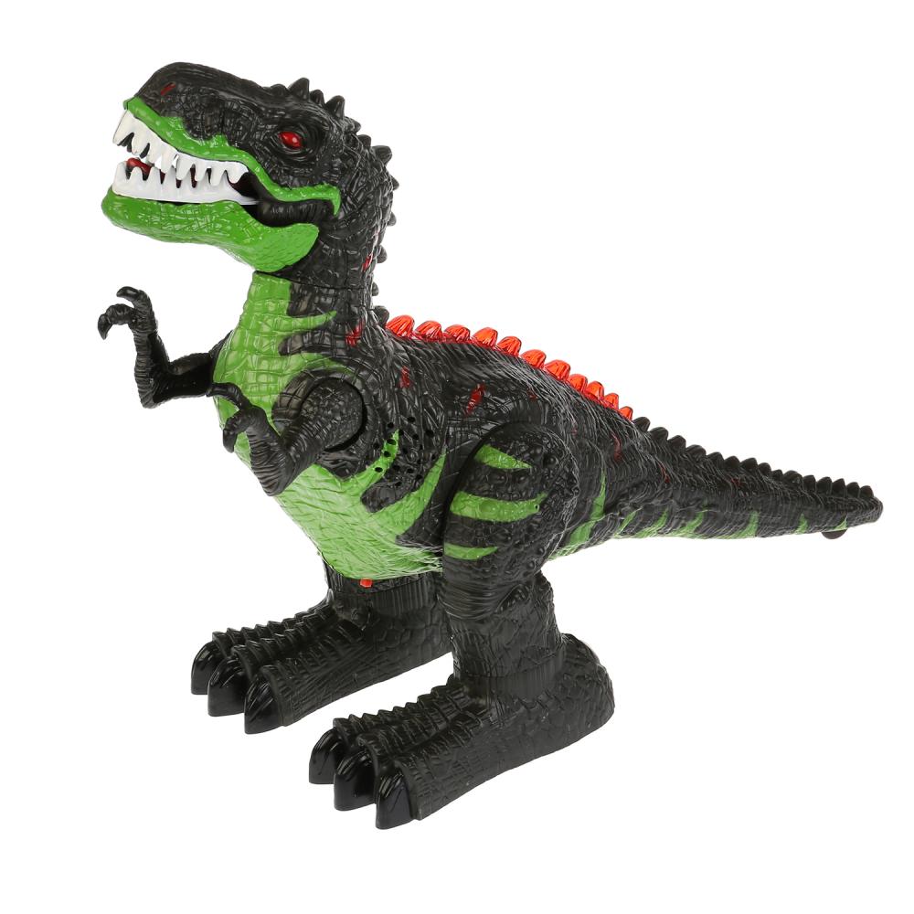 Радиоуправляемая игрушка – Динозавр, на аккумуляторе, свет, звук, USB з/у  