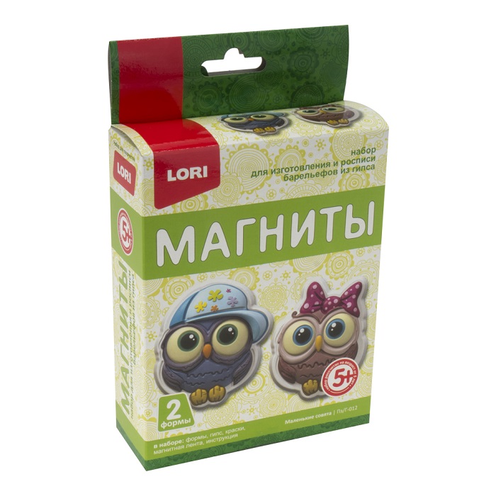 

Магниты из гипса - Маленькие совята