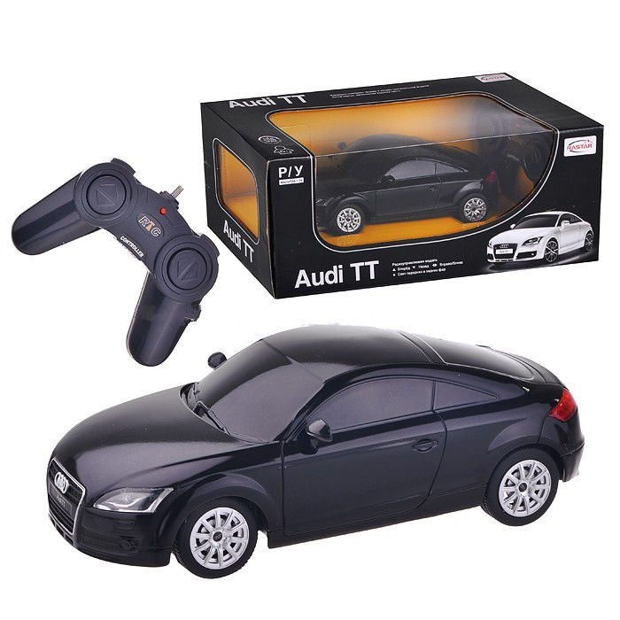 

Машина на р/у - Audi TT , черный, 1:24