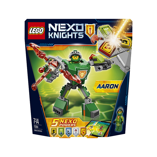 Lego Nexo Knights. Боевые доспехи Аарона  