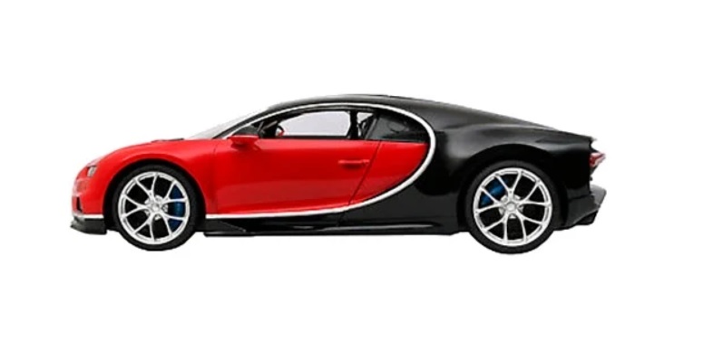 Машина на радиоуправлении 1:14 Bugatti Chiron, цвет красный  