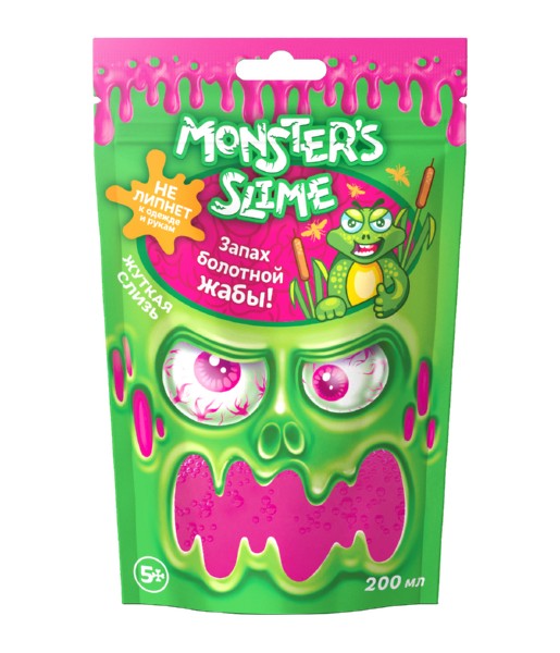 

Слайм Monster's Slime - Болотная Жаба