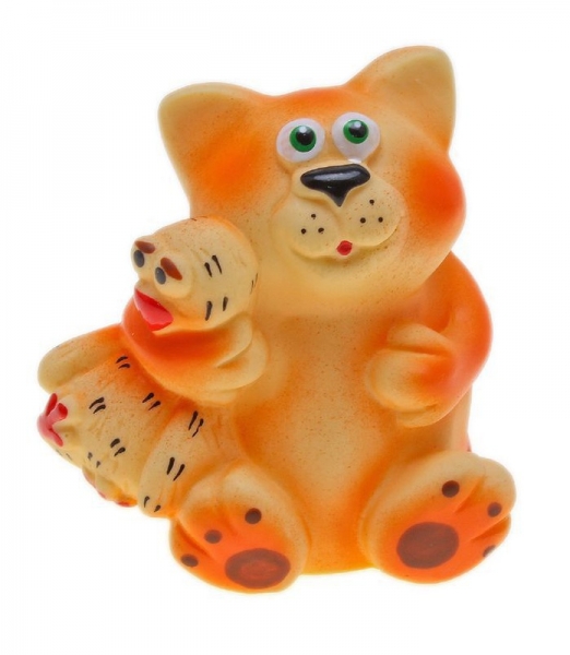 

Фигурка из пвх Кот и гусь, 11 см