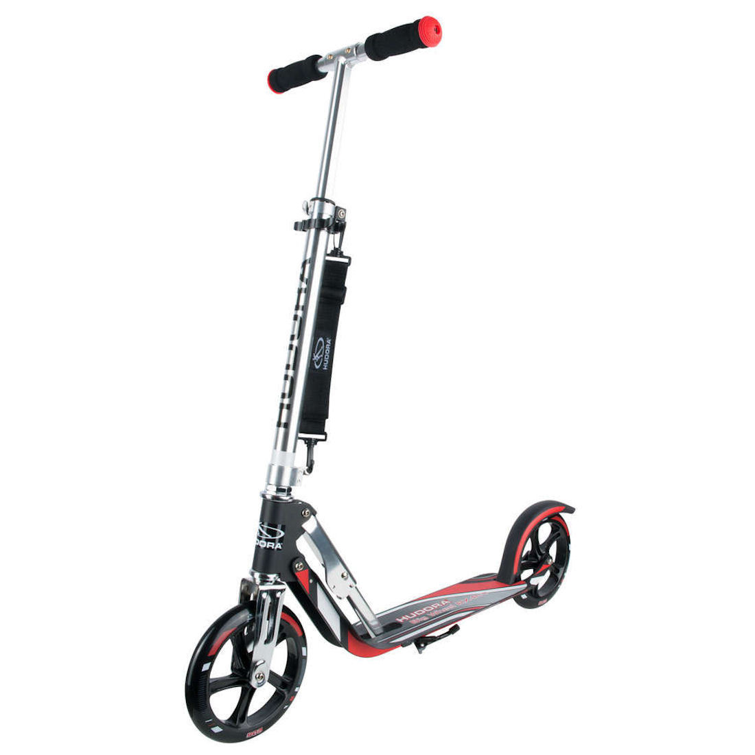 

Складной 2х колесный самокат Big Wheel RX-PRO 205, black-red