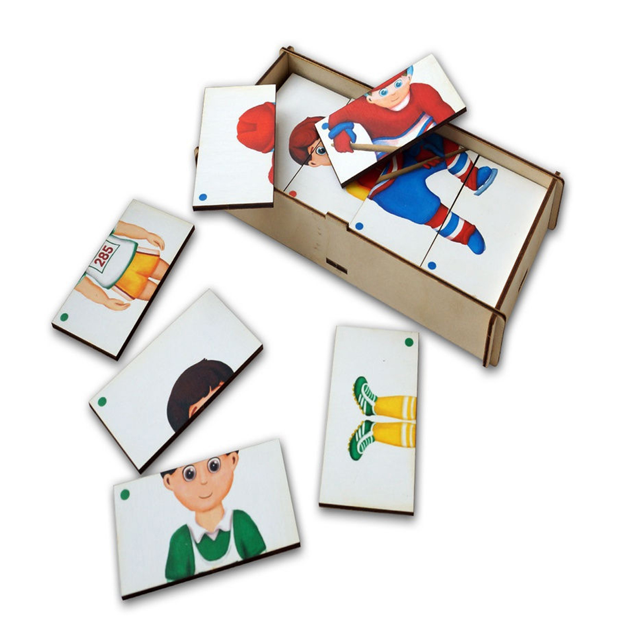 

Игровой набор - Составные картинки - Спорт-2