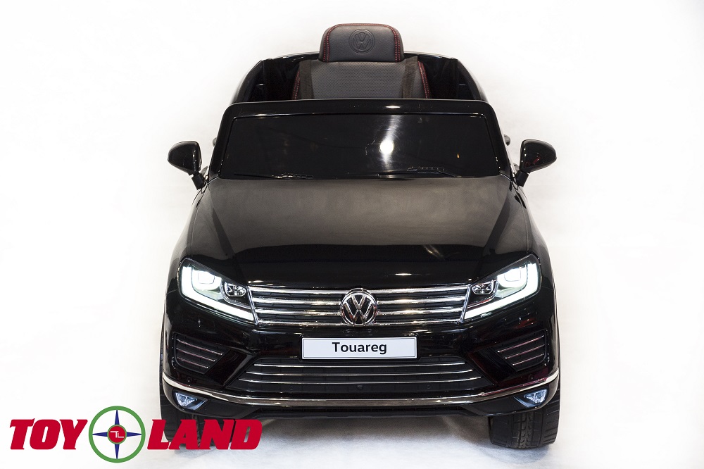 Электромобиль - Volkswagen Touareg, черный, свет и звук  