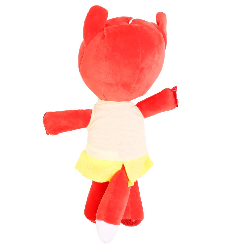 Мягкая озвученная игрушка - Мимимишки - Лисичка в платье с рыбками, 20 см  
