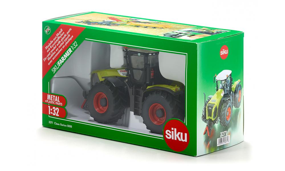 Трактор Siku CLAAS 5000 xerion, масштаб 1:32  