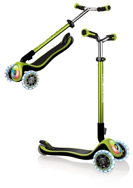 

Трехколесный самокат Globber Elite Prime 444-806 зеленого цвета